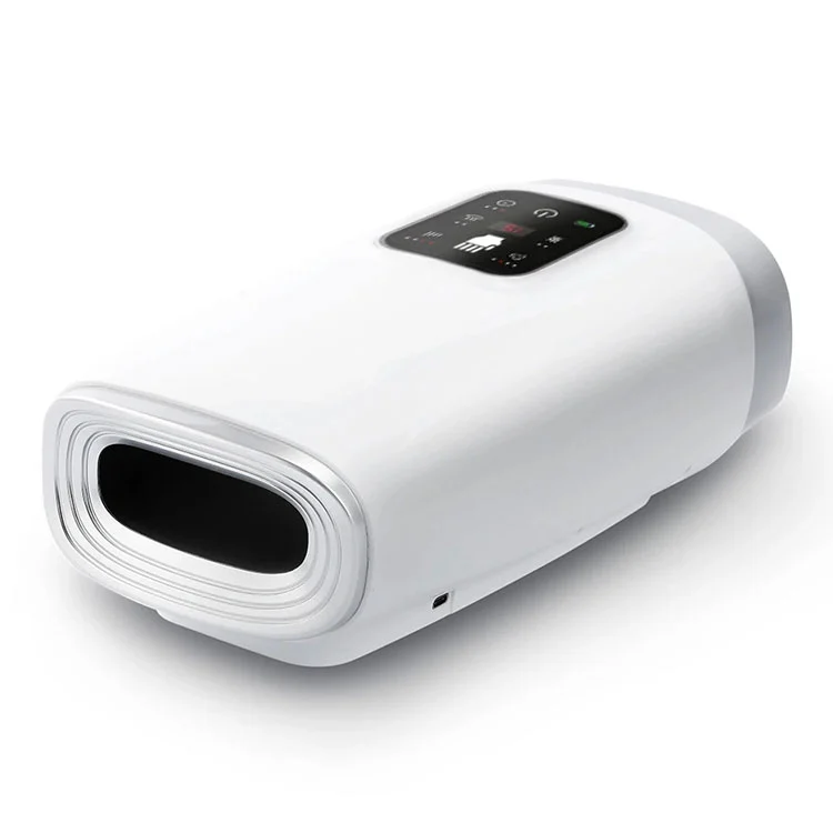 Lufttryck Uppvärmning Vibration Hand Massager